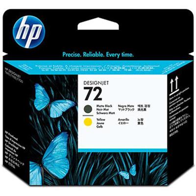 HP Inc. C9384A 72 Yellow matte black printhead for DesignJet SD Pro MFP T1100 T1120 T1200 T1300 T2300 T610 T620 T770 T790 T795