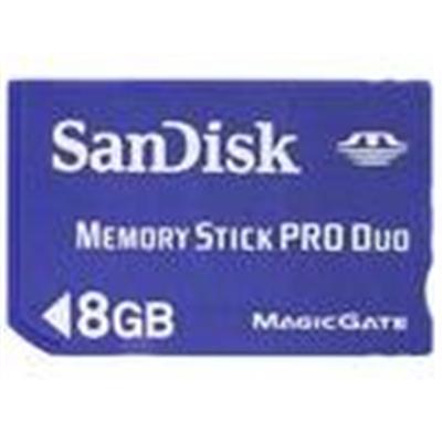 8GB Standard Memory Stick PRO and Memory Stick PRO Duo