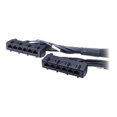 APC DDCC6 025 Data Distribution Cable Network cable RJ 45 F to RJ 45 F 25 ft UTP CAT 6 black