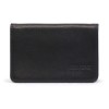 I.D. Sentry Wallet for Credit Cards protects your credit cards with RFID chips from loss of personal data.  Made from soft black lamb skin leather