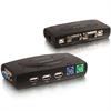 TruLink 2 Port VGA USB and PS 2 KVM Switch with Cables by Cables To Go