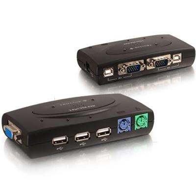 Cables To Go 35554 Trulink 2-port Vga/usb And Ps/2 Kvm Switch - Kvm / Usb Switch - Ps/2 - 2 X Kvm / Usb - 1 Local User - Desktop