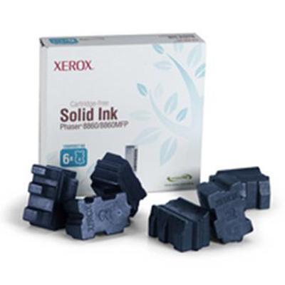 Cyan Solid Ink for Phaser 8860/8860MFP - 6 Sticks