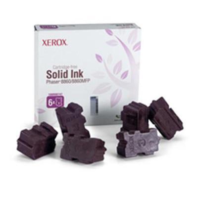 Xerox 108R00747 6 magenta solid inks for Phaser 8860DN 8860MFP D