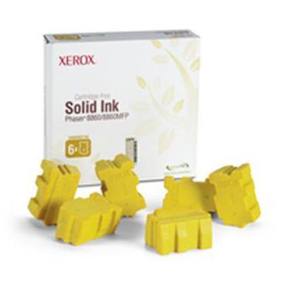 Yellow Solid Ink for Phaser 8860/8860MFP - 6 Sticks