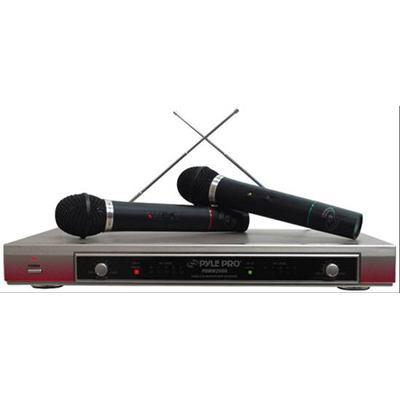 Pyle PDWM2000 DUAL VHF WIRELESS MICROPHONE SYSTEM Pyle PDWM2000 DUAL VHF WIRELESS MICROPHONE SYSTEM