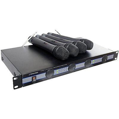 4 MIC VHF WIRELESS MICROPHONE SYSTEM 4 MIC VHF WIRELESS MICROPHONE SYSTEM