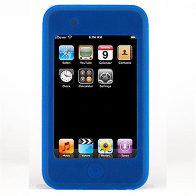 iSA touch Origianl Pack with Silicone Case and Universal Belt Clip fits Apple iPod touch 8GB&16GB - Blue