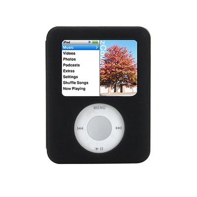 iSA micro3 Silicone Case Original Pack fits Apple iPod nano (3rd Gen.) BLACK
