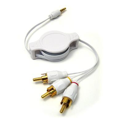 AV Connection Kit for iPod Nano  Photo  Video  4G iPods - White