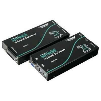 Black Box ACU5110A ServSwitch Wizard Extender Single Access Serial Kit with Skew Compensation KVM extender up to 984 ft