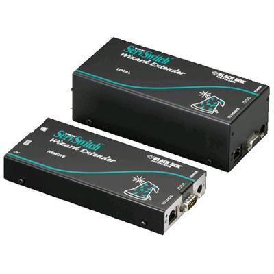 Black Box ACU5114A ServSwitch Wizard Extender Dual Access Serial Kit with Skew Compensation KVM extender up to 984 ft
