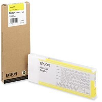 Epson T606400 T6064 220 ml yellow original ink cartridge for Stylus Pro 4800 Pro 4880