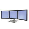 Black Desk - DS100 Triple Monitor Desk Stand - Black