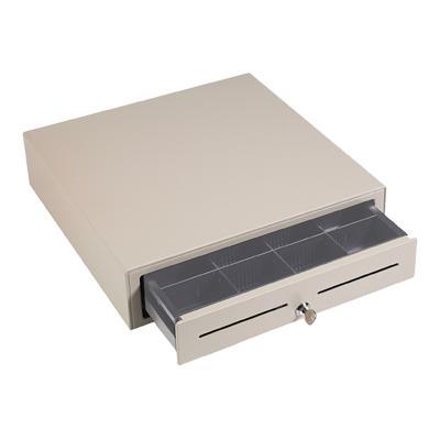 MMF Industries 225 1516442 E5 VAL u Line Full Size Electronic cash drawer cool white