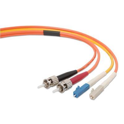 Belkin - Mode conditioning cable - LC single mode (M) - ST multi-mode (M) - 6.6 ft - fiber optic