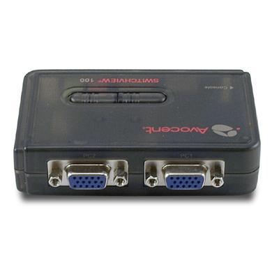SwitchView 100 Series Desktop KVM Switch - KVM / audio switch - 2 ports - desktop