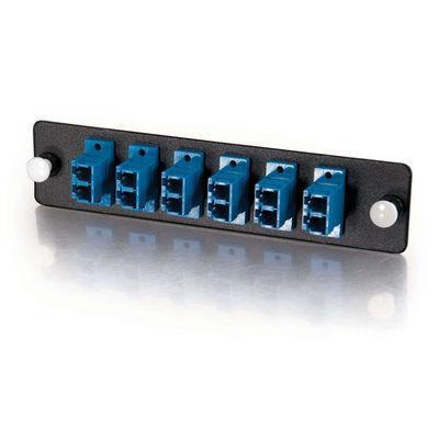 Cables To Go 31116 Q-Series Fiber Distribution System 12-STRAND LC DUPLEX PB INSERT MM/SM BLUE LC - Patch panel adapter - blue Cables To Go 31116 Q-Series Fiber Distribution System 12-STRAND LC DUPLEX PB INSERT MM/SM BLUE LC - Patch panel adapter - blue