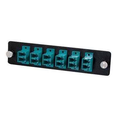 Cables To Go 31114 Q-Series Fiber Distribution System 12-STRAND LC DUPLEX PB INSERT MM AQUA LC - Patch panel adapter - aqua Cables To Go 31114 Q-Series Fiber Distribution System 12-STRAND LC DUPLEX PB INSERT MM AQUA LC - Patch panel adapter - aqua