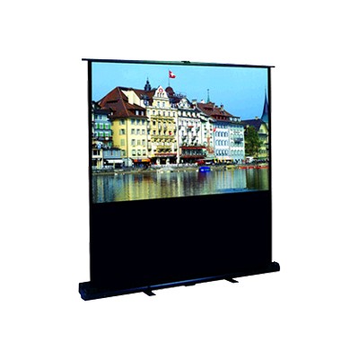 Elite ez-Cinema Plus F74XCH1 - Projection screen - 74 in ( 188 cm ) - 16:9 - High Contrast Grey - black