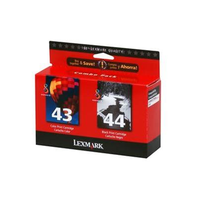 #44XL And #43XL Black and Color High Yield Ink Cartridge Twin Pack. Works with X4975/X7676/X9575