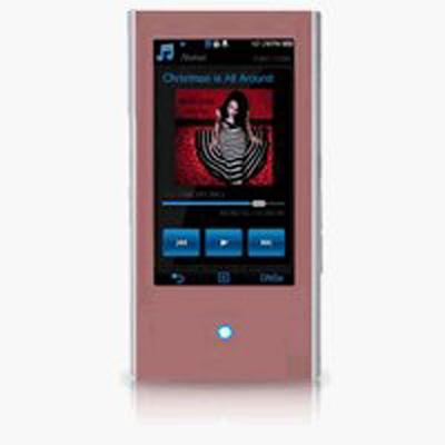 8GB Flash Memory Video MP3 Player - Burgundy