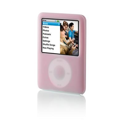 Silicone Sleeve for iPod nano Third Generation - Pink