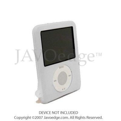 JAVOSkin Case - Skin Case for Apple iPod Nano Third Generation 8GB/16GB - Frosty White