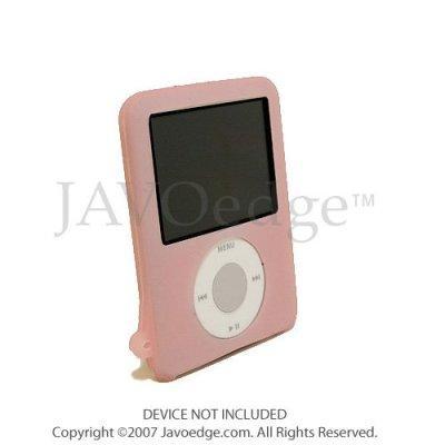 JAVOSkin Case - Skin Case for Apple iPod Nano Third Generation 8GB/16GB - Frosty Pink