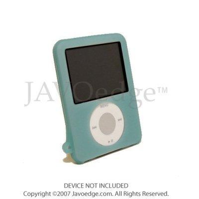JAVOSkin Case - Skin Case for Apple iPod Nano Third Generation 8GB/16GB - Frosty Aqua Blue