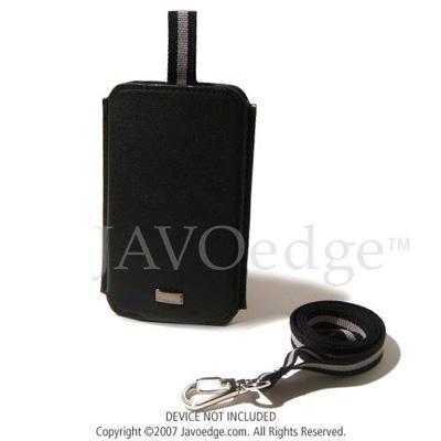 Pull Out Leather Case for Apple iPod Touch 8GB/16GB - Black