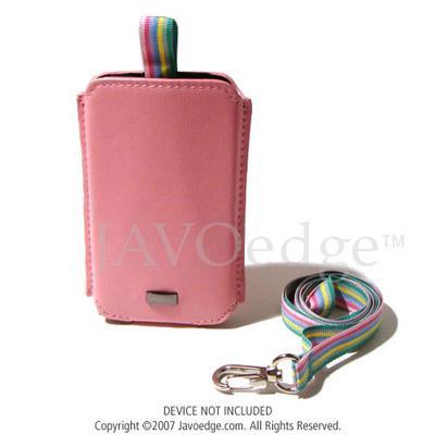 Pull out Leather Case for Apple iPod Touch 8GB/16GB - Pink