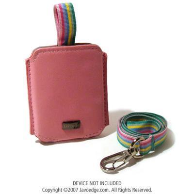 Pull Out Leather Case for Apple iPod nano 3rd Gen 4GB - Pink