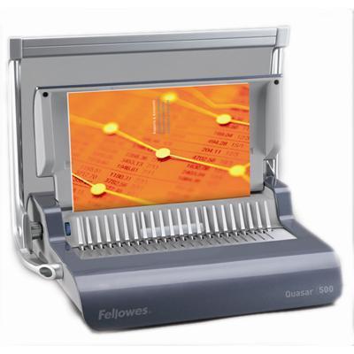 This comb binder blends performance and style to handle daily binding needs in the office