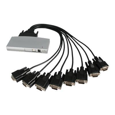 StarTech.com ICUSB2328 8 Port USB to RS232 Serial DB9 Adapter Hub Serial adapter USB RS 232 x 8