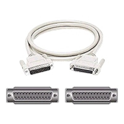 Cables To Go 02647 Serial / parallel cable - DB-25 (F) to DB-25 (F) - 15 ft - molded thumbscrews - beige Cables To Go 02647 Serial / parallel cable - DB-25 (F) to DB-25 (F) - 15 ft - molded thumbscrews - beige