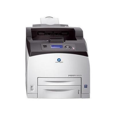 Konica Minolta pagepro 5650EN - Printer - B/W - laser - Legal  A4 - 1200 dpi x 1200 dpi - up to 45.6 ppm - capacity: 700 sheets - Parallel  USB  1000Base-T