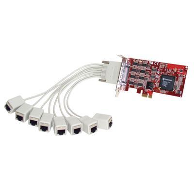 Comtrol 30130 1 RocketPort EXPRESS Octacable RJ45 Serial adapter PCIe RS 232 422 485 x 8