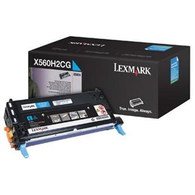 Lexmark X560H2CG High Yield cyan original toner cartridge for X560dn 560n