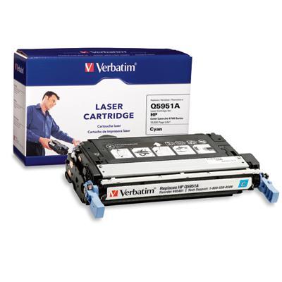 Verbatim 95481 HP Q5951A Cyan Remanufactured Laser Toner Cartridge