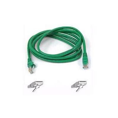 Belkin A3L980 02 GRN S High Performance Patch cable RJ 45 M RJ 45 M 2 ft UTP CAT 6 molded snagless green for Omniview SMB 1x16 SMB 1x8