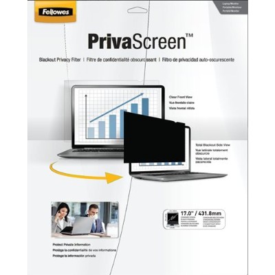 Fellowes 4801001 PrivaScreen Blackout Privacy Filter 17.0 Wide