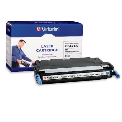 Verbatim 95540 HP Q6471A Cyan Remanufactured Laser Toner Cartridge