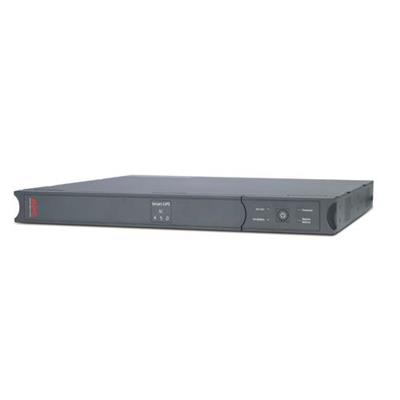 APC SC450R1X542 Smart UPS SC 450VA UPS rack mountable AC 120 V 280 Watt 450 VA RS 232 output connectors 4 1U gray