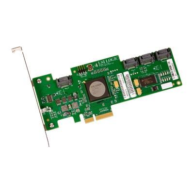 SAS3041E-R - Storage controller (RAID) - 4 Channel - SATA-300 / SAS - 300 MBps - RAID 0 1 1E 10E - PCI Express x4