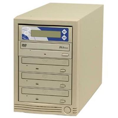 3 Targets 128MB 18X CD/DVD Duplicator Beige Color with 160G Hard Disk Drive