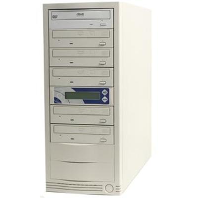 5 Targets 128MB 18X CD/DVD Duplicator Beige Color with 80G Hard Disk Drive