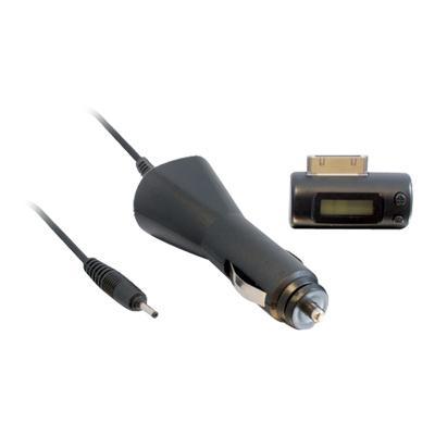 iPod Compatible FM Transmitter and Car Charger - Digital player accessory kit
