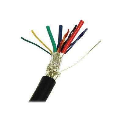 Cables To Go 43093 Plenum Bulk cable 1 ft black