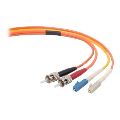 Belkin F2F902L0 10M Mode conditioning cable LC single mode M to ST multi mode M 33 ft B2B